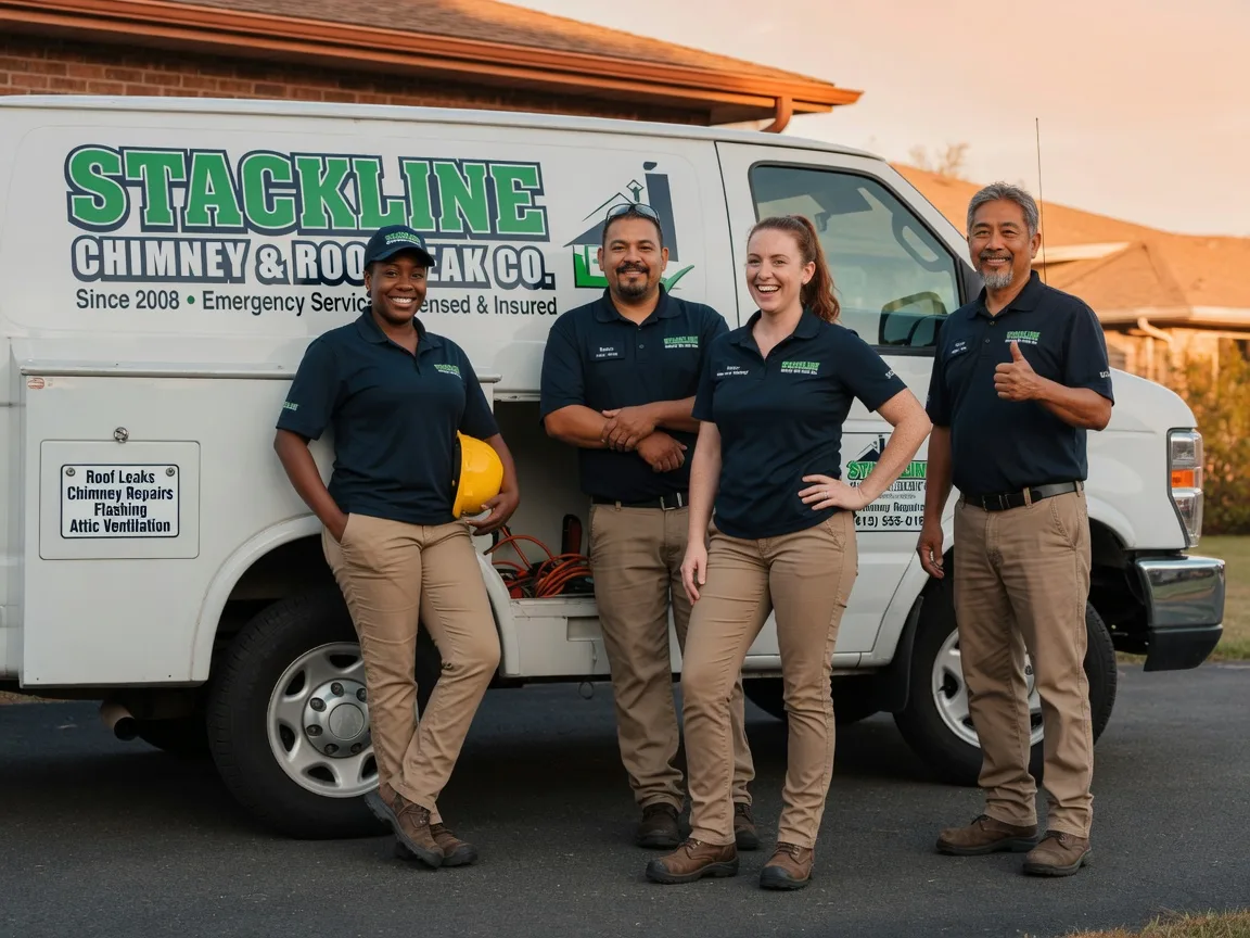 Chimney flashing repair company in Milner, GA
